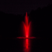 Bearon Aquatics Olympus Fountain - Pontus with red led light at night