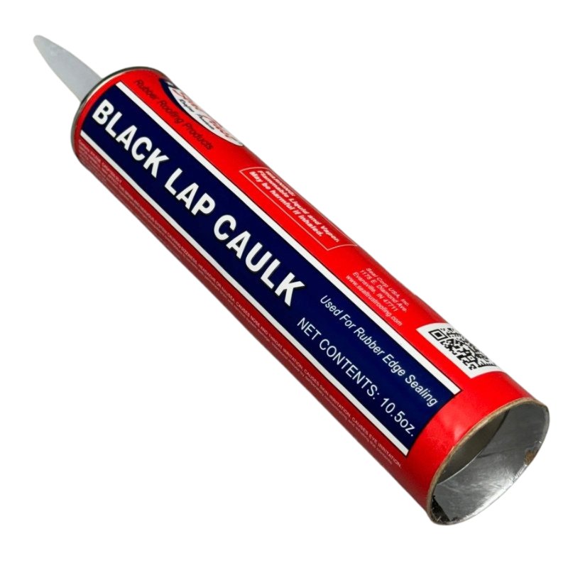 Black Lap Caulk 10 oz. Tube shown