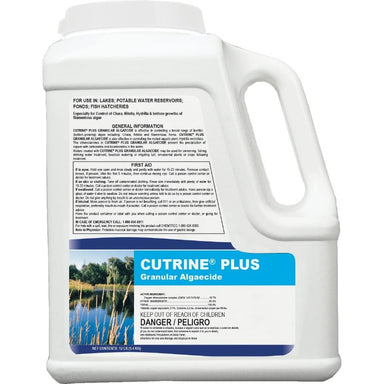 Cutrine Granular 12 lbs Algae and Weed Control - front view - studio image