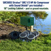 EasyPro 1/2 HP Rocking Piston Aeration System PA66 with 18-inch locking cabinet