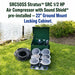 EasyPro 1/2 HP Rocking Piston Aeration System PA66 with 22-inch locking cabinet