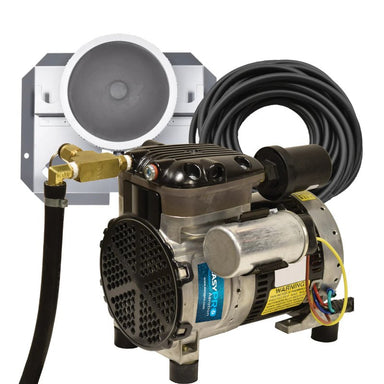 EasyPro 1/4 HP Rocking Piston Aeration System PA34 compressor with tubing and diffuser