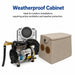 EasyPro 1/4 HP Rocking Piston Aeration System PA34 with weatherproof cabinet