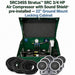 EasyPro 3/4 HP Rocking Piston Aeration System SRC34SS compressor with sound shield cabinet and diffusers