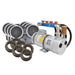 EasyPro 3/4 HP Rotary Vane Aeration System PA75 with RV75 compressor, four QS2 diffusers, and tubing