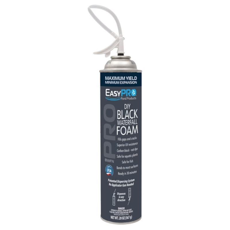 EasyPro Black Waterfall Foam flexible straw applicator