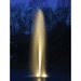 EasyPro Floating Aqua Fountain - On Water with Vertical Spray Display at Night with Led Light