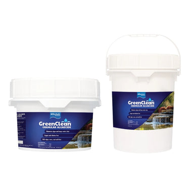 EasyPro GreenClean Granular Algaecide - 20 and 50 lb pail front view