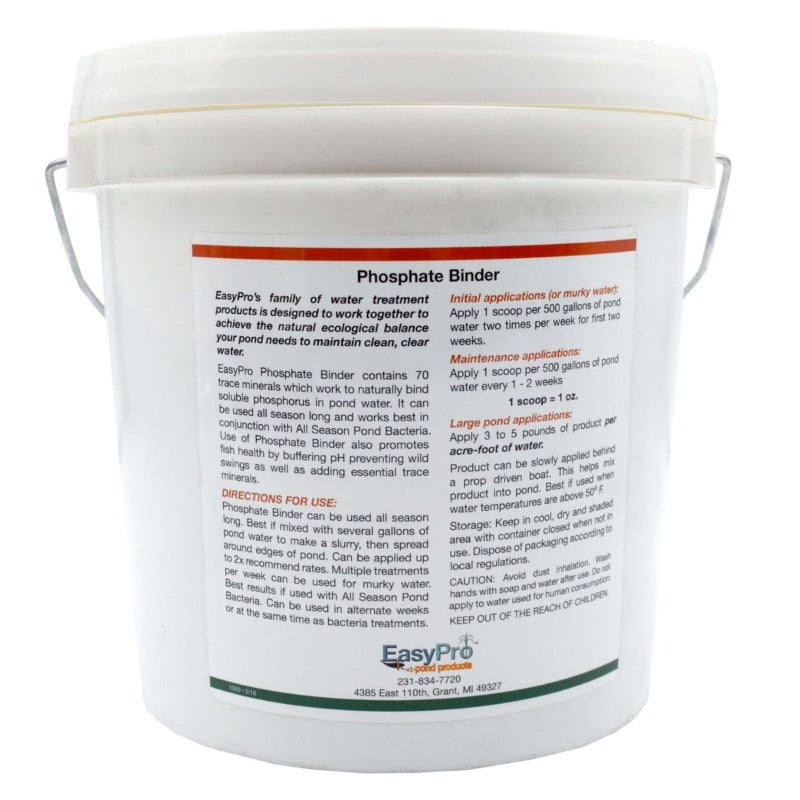 EasyPro Natural Phosphate Binder directions and application label