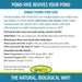 EasyPro Pond-Vive Bacteria Water Soluble Packs - Direction for use