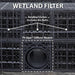 EasyPro Recreational Swim Pond Kit wetland filter PRO-Blox system with Pit Viper diffuser and EasyBog cubes