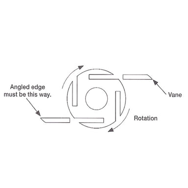 EasyPro Rotary Vane Compressor Repair Kit Instructions Diagram