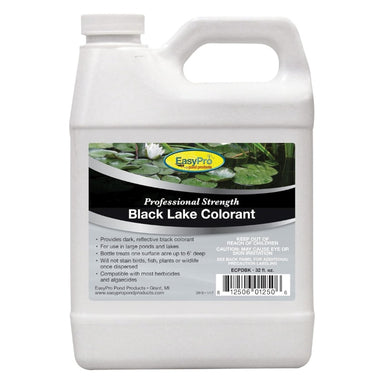 EasyPro Ultra Concentrated Black Lake Dye Liquid - 1 quart front view