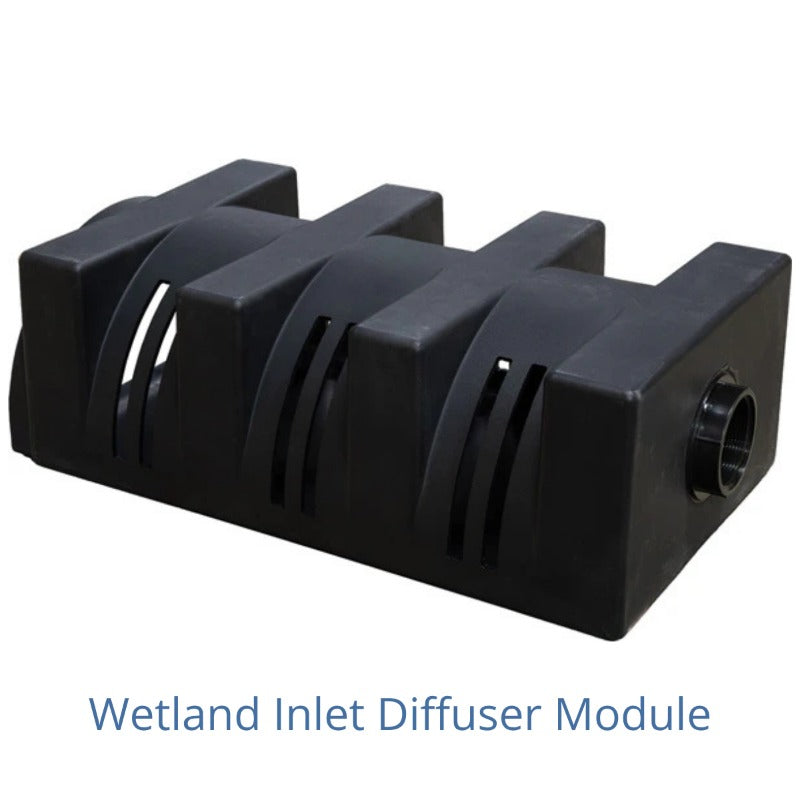 EasyPro wetland inlet diffuser module for the Recreational Swim Pond Kit