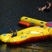 Island Hopper Double Blaster Attachment - A kid and an adult man enjoying the Double Blaster