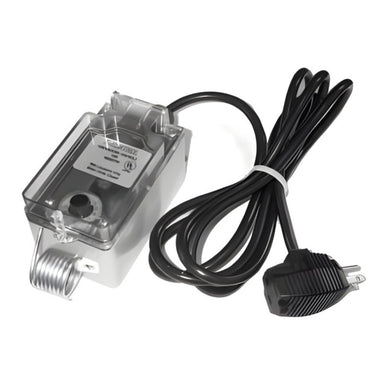 J2 Outdoors Ice Ripper Thermostat - Front view with cord and plug