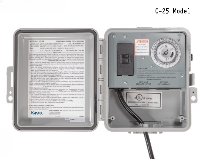 Kasco Control Panel C25