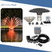 Kasco Fern Fountain Masterpiece Bundle - Up to 16ft - 6 RGB Light Sets - Including Motor, Float, Control Panel, Bottom Screen, Mooring Ropes and Steel Hardware