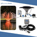 Kasco Fern Fountain Masterpiece Bundle - Up to 23ft - 6 RGB Light Sets - Including Motor, Float, Control Panel, Bottom Screen, Mooring Ropes and Steel Hardware