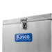 Kasco Home Series Diffused Aeration System - close-up view of the compressor cabinet lock