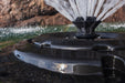 Kasco J Series Floating Fountain - Float Close-up View Spraying Water