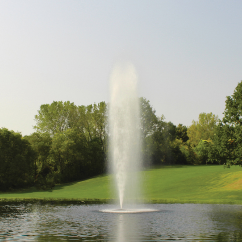 Kasco J Series Floating Fountain Spruce Spray Pattern