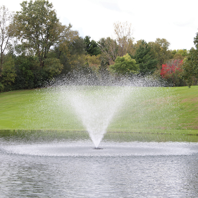 Kasco J Series Floating Fountain Willow Spray Pattern