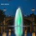 Kasco J Series Fountain with Birch nozzle and green LED lighting