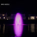 Kasco J Series Fountain with Birch nozzle and purple LED lighting