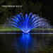 Kasco J Series Fountain with Fern Premium nozzle and blue LED lighting