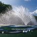 Kasco J Series Fountain with Fern Premium nozzle surface spray pattern