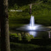 Kasco J Series Fountain with Linden nozzle and white LED lighting