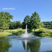 Kasco J Series Fountain with Linden nozzle daytime spray pattern