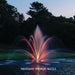 Kasco J Series Fountain with Mahogany Premium nozzle color changing display