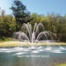 Kasco J Series Fountain with Mighty Oak Premium nozzle wide display at daytime