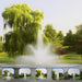 Kasco J Series Fountains 2 HP to 7.5 HP Units with Spray Patterns