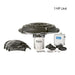 Kasco Mighty Oak Fountain 1 HP unit with motor, float, control panel, and hardware components on white background