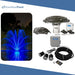 Kasco Mighty Oak Fountain Masterpiece Bundle - Up to 10ft - 3 RGB Light Sets - Including Motor, Float, Control Panel, Bottom Screen, Mooring Ropes and Steel Hardware