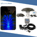 Kasco Mighty Oak Fountain Masterpiece Bundle - Up to 10ft - 6 RGB Light Sets - Including Motor, Float, Control Panel, Bottom Screen, Mooring Ropes and Steel Hardware