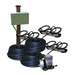 Kasco Robust-Aire™ Diffused Aeration System - 3 Diffuser Unit with Post Mount Cabinet System