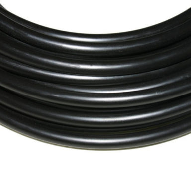 Outdoor Water Solutions 1/2″ Non Weighted Poly Tubing - Close up view of the tubing