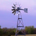 Outdoor Water Solutions 20' Windmill Pond Aerator - 20' 3-Leg - Close up view of the propeller