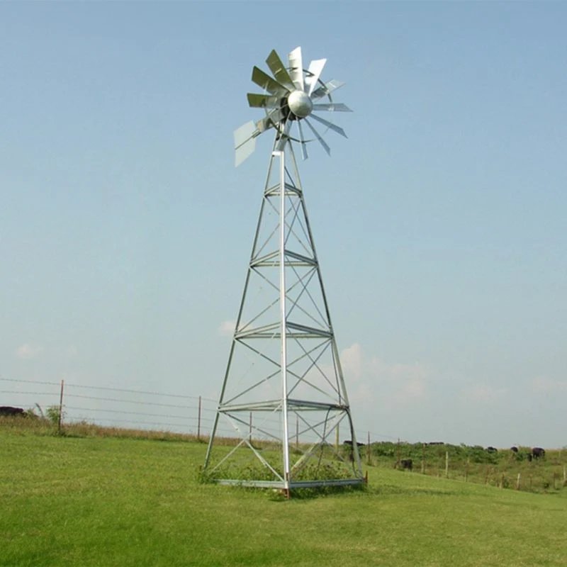Outdoor Water Solutions Base Windmill Pond Aerator - Front View of the Base Windmill Model