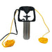 Outdoor Water Solutions Ice-Away de-icer with attached power cord and two yellow sling ropes for underwater positioning
