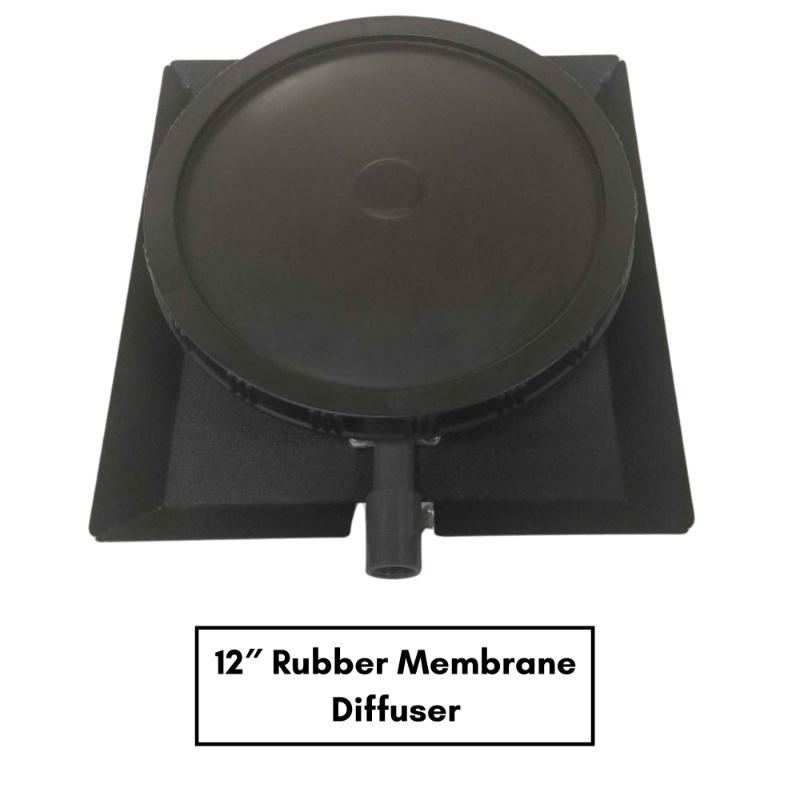 Outdoor Water Solutions Super Premier Windmill Pond Aerator - 12" Rubber Membrane Diffuser