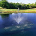 PondSelect Stainless Steel Pro Series Lake Fountain - Starburst Spray Pattern