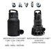 Savio Pond Free Waterfall Packages Savio Water Master Clear Pump options for mini, small, and medium packages and Water Master Solids Pump for the large package