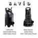 Savio Pond Packages Savio 5,000 GPH submersible pump and Water Master solids pump for different pond sizes