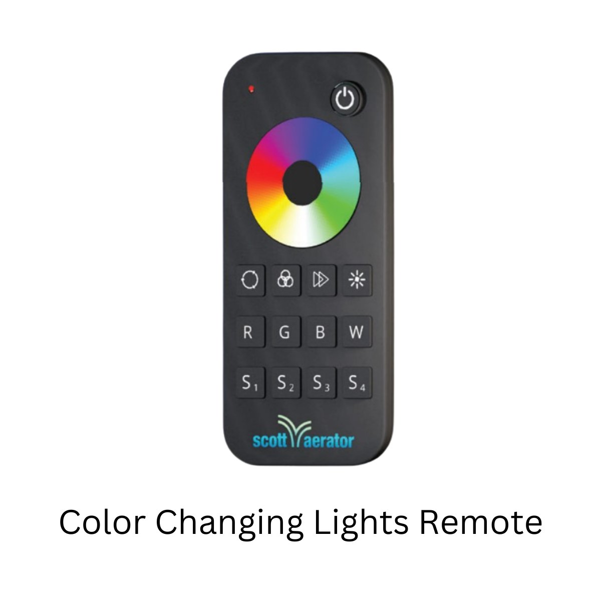 Scott Aerator Atriarch Fountain Masterpiece Bundle - Color Changing Lights Remote Shown