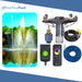Scott Aerator Clover Fountain Masterpiece Bundle - 30ft Color Changing Lights 4 Light Sets - Including Float, Lights Timer, Cords, Nozzle, Remote and Mooring Line